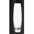 Tall Contoured Glass Vase (7.5" High)